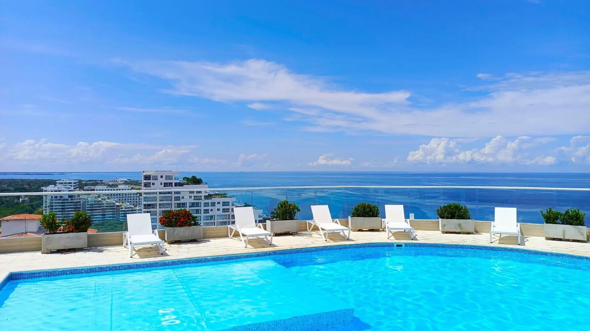 شقة Apartamento Vip - Con Vistas Al Mar Y Playa سانتا مارتا